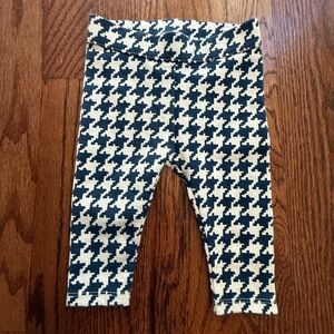 Jamie and Jack Houndstooth Leggings 3-6 Months
